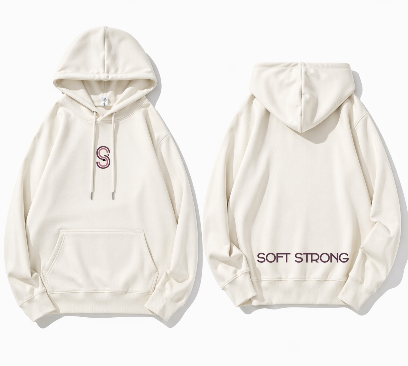The Founders Hoodie - Milk Apricot